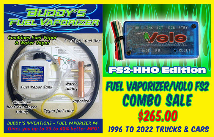 Fuel Vaporizer VoloFS2 Combo
